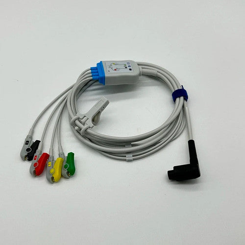 Weinmann Corpuls 4 Lead ECG Cable & Leadwires IEC Clip Part no 04222 Compatible