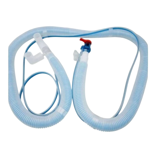 Hamilton Breathing Circuit Set COAXIAL,1.8M,With Flow SENSOR ,C1/T1/MR1 PN 260087