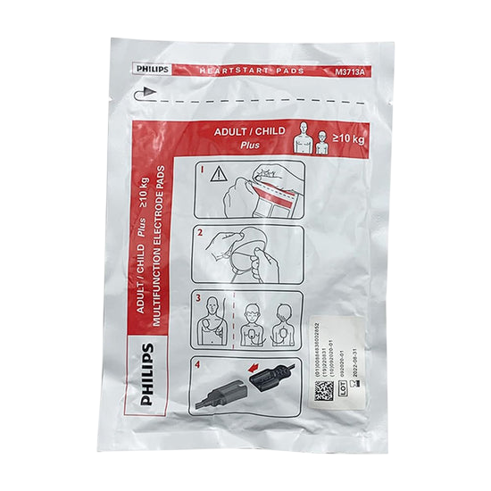M3713A Electrode Pad of Philips HeartStart FR2 FR2+ FR3- Original