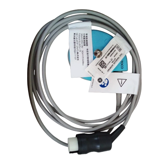 GE 2264HAX  Corometrics  Nautilus Toco Transducer Fetal Probe