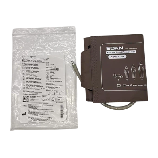 Original EDAN Adult E9 Reusable NIBP Cuff 27-35cm 01.57.471330