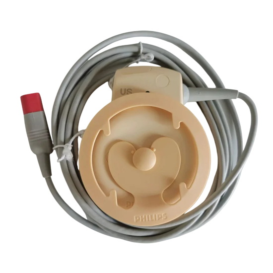 Philips Avalon M2736A Ultrasound (US) Fetal Transducer Probe , OEM Original