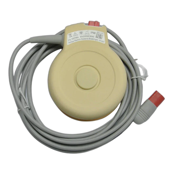 Philips Avalon M2736A Ultrasound (US) Fetal Transducer Probe , OEM Original